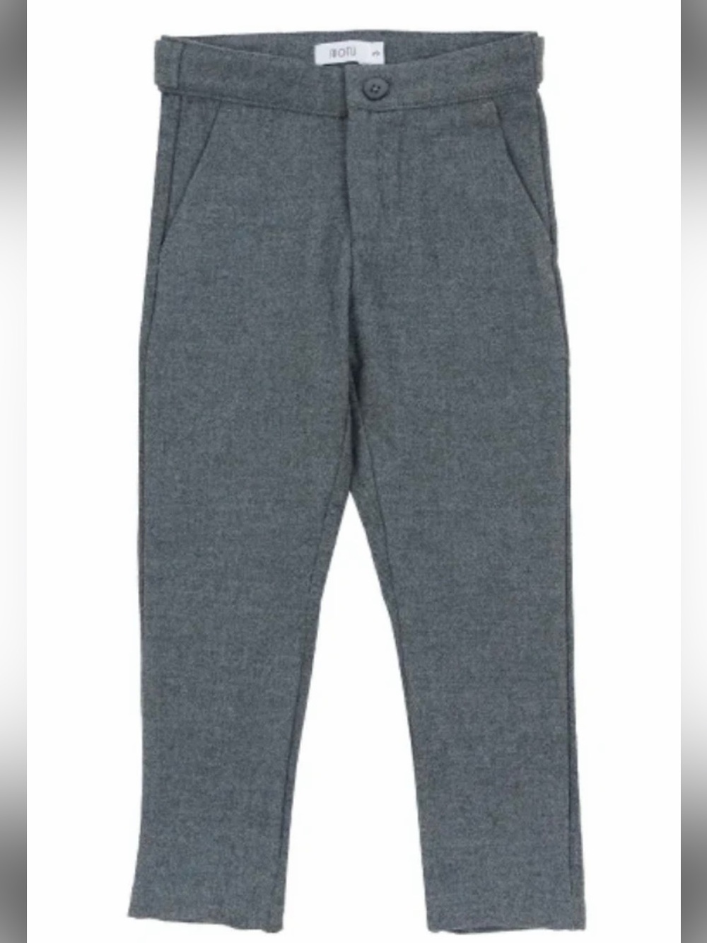 Kids' Gray Dress Pants - Classic Tailored Bottoms